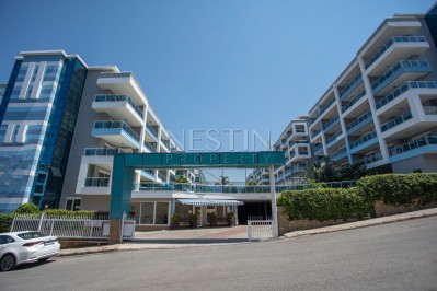 Светлые апартаменты 2+1 в элитном жилом комплексе от известного застройщика в Кестеле фото 3