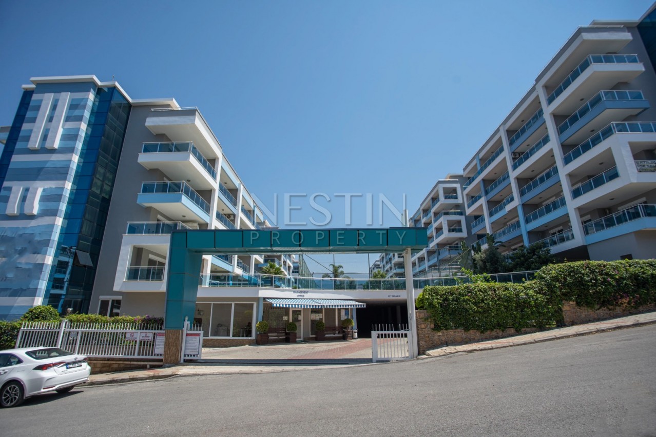 Светлые апартаменты 2+1 в элитном жилом комплексе от известного застройщика в Кестеле фото 3