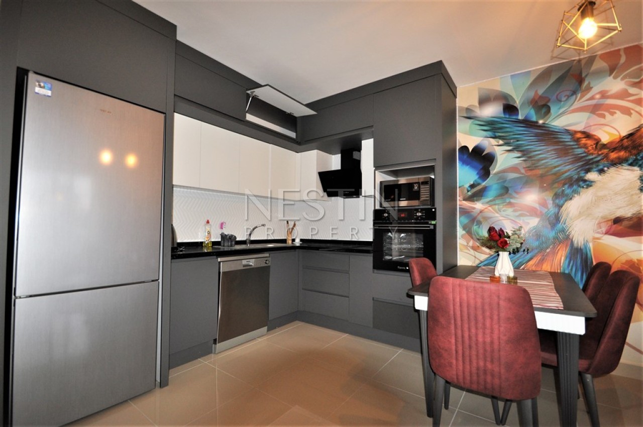 Квартира 2+1 в районе Демирташ в 800 м от Средиземного моря фото 5