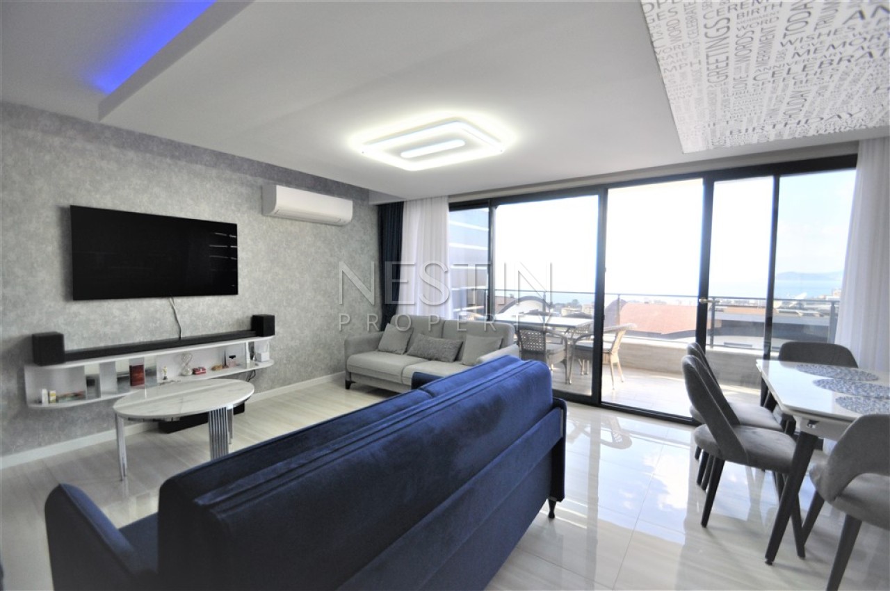 Квартира дуплекс 2+1 в районе Каргыджак в 700 м от Средиземного моря фото 5