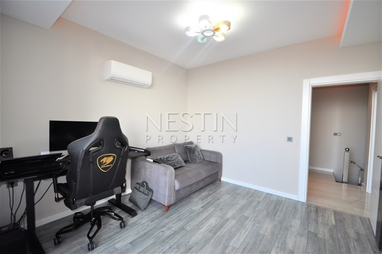 Квартира дуплекс 2+1 в районе Каргыджак в 700 м от Средиземного моря фото 12