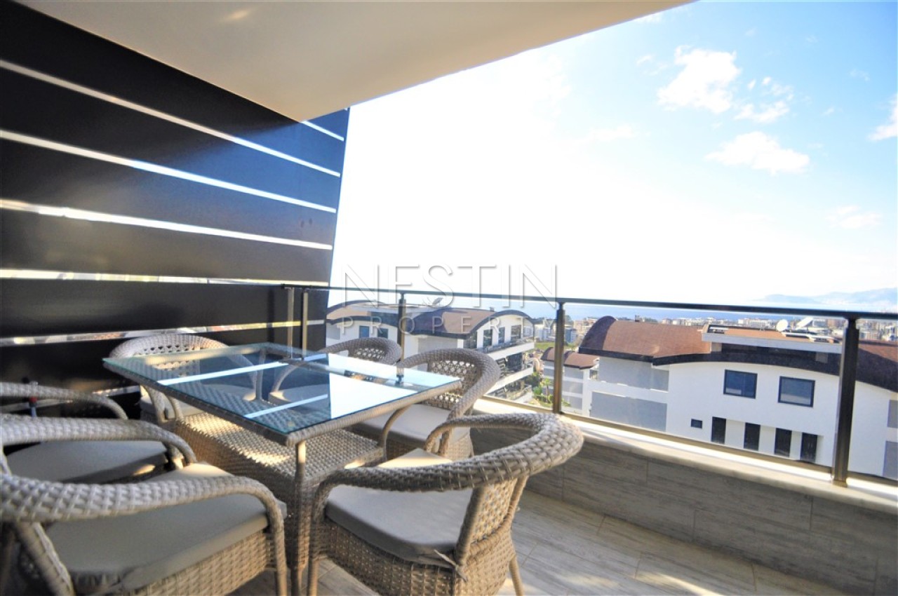 Квартира дуплекс 2+1 в районе Каргыджак в 700 м от Средиземного моря фото 13