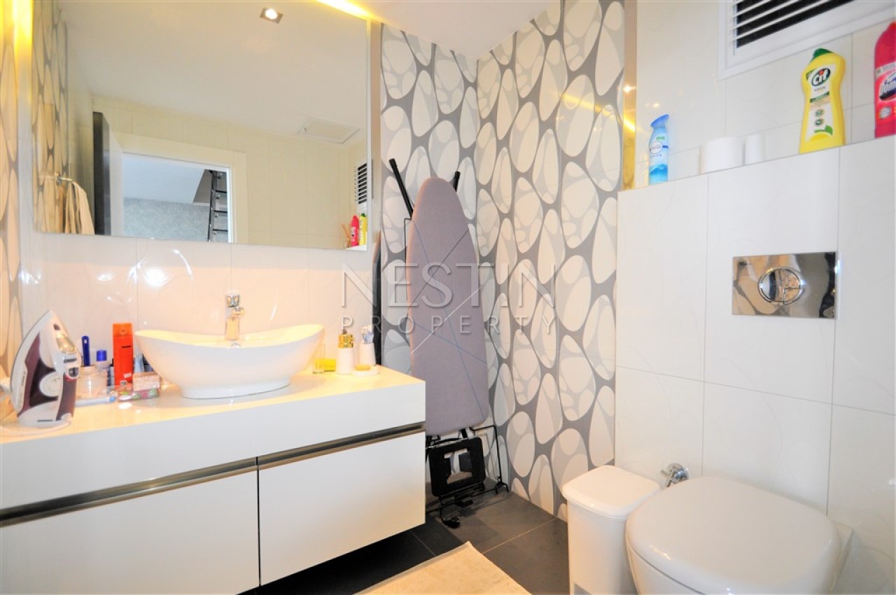 Квартира дуплекс 2+1 в районе Каргыджак в 700 м от Средиземного моря фото 17