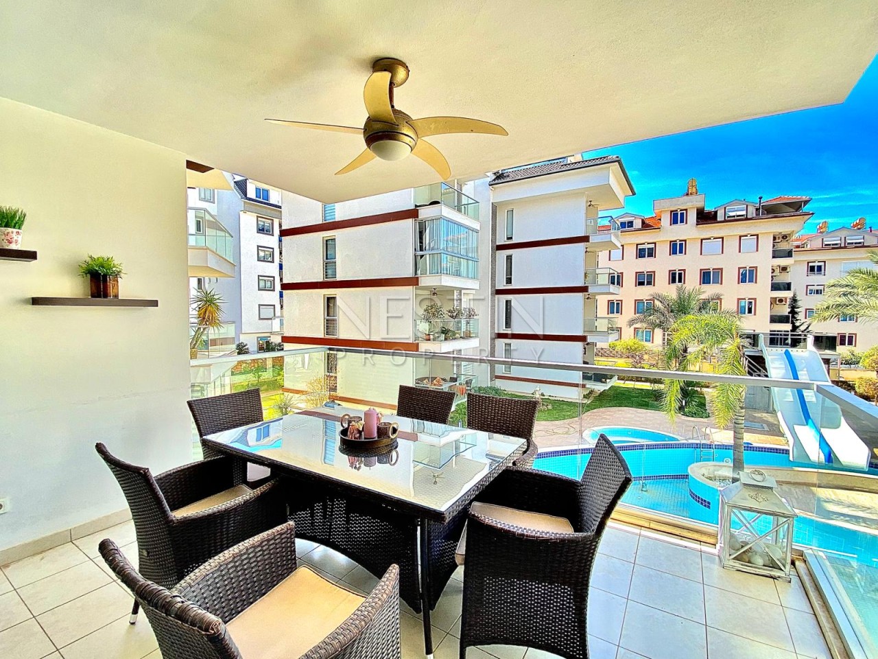 Квартира 2+1 в районе Оба в 900 м от Средиземного моря фото 15