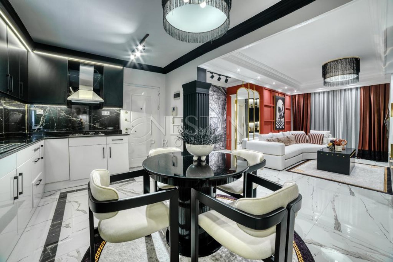 Вилла 3+1 в центре города Аланья в районе Тепе с видом на море и горы фото 6