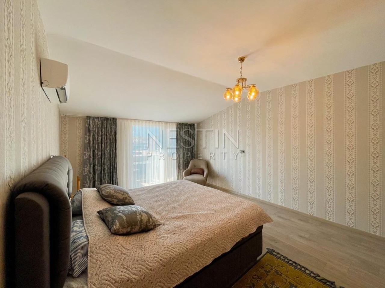 Квартира дуплекс 2+1 в районе Кестель в 350 м от Средиземного моря фото 14