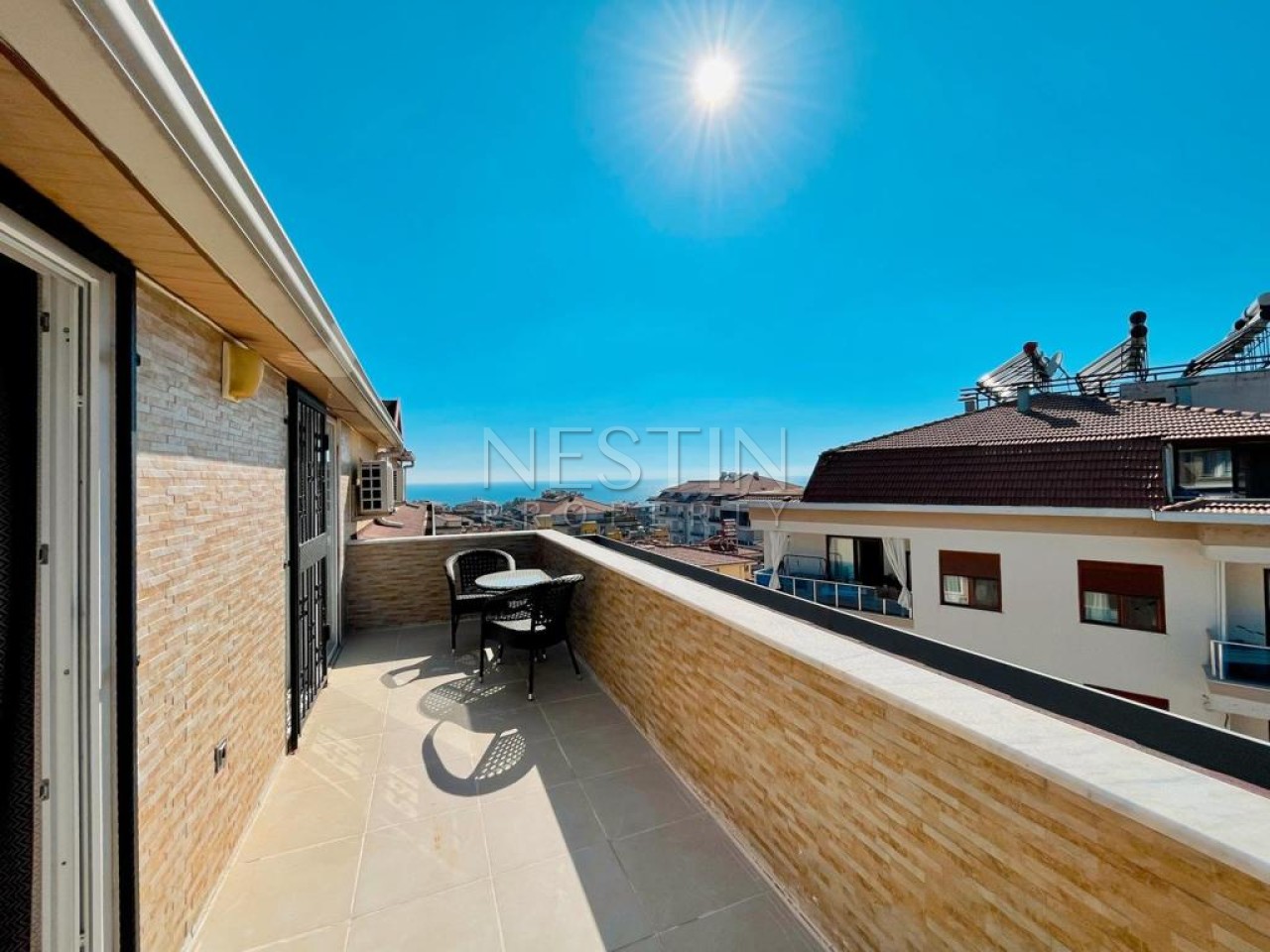 Квартира дуплекс 2+1 в районе Кестель в 350 м от Средиземного моря фото 19