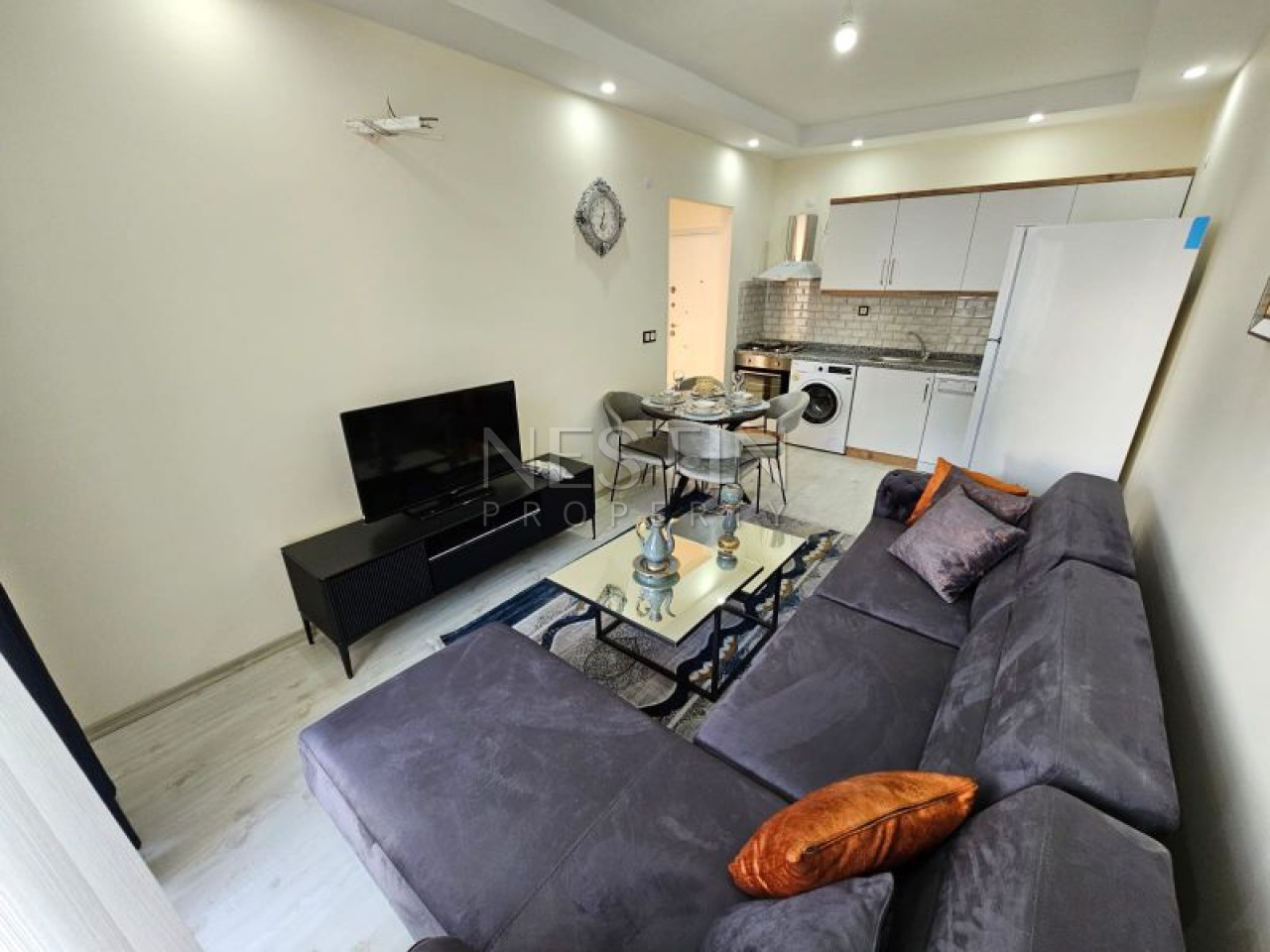 Квартира 1+1 в районе Махмутлар в 400 метрах от Средиземного моря. фото 4