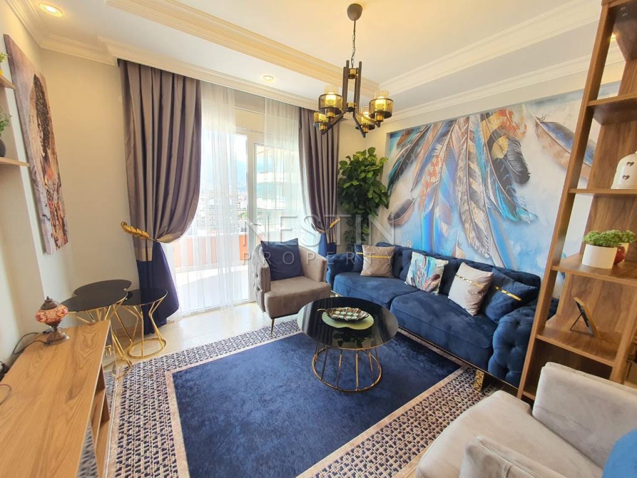 Квартира 2+1 в районе Тосмур в 800 м от Средиземного моря фото 10