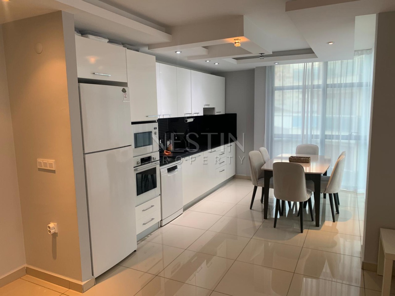 Квартира 2+1 в районе Джикджилли в 1000 м от Средиземного моря фото 4