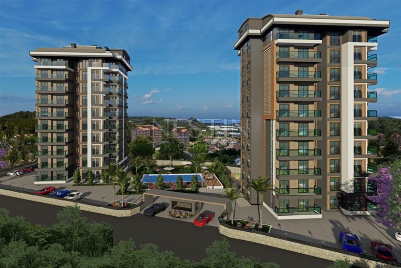 Квартира 2+1 в комплексе на стадии строительства в районе Авсаллар в 1000 метрах от моря фото 5