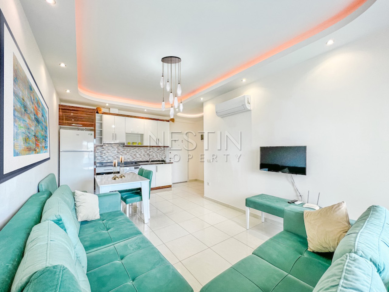 Квартира 1+1 в районе Махмутлар в 450 м от Средиземного моря фото 5