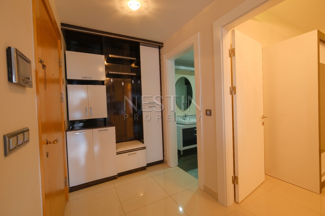 Квартира 1+1 с видом на море в роскошном комплексе в Махмутларе фото 27