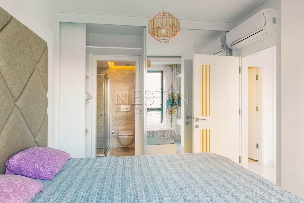 Квартира 2+1 в центре города Аланья в 700 м от Средиземного моря фото 12