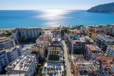 Квартира 1+1 в центре Алании в 100 метрах от Средиземного моря. фото 5