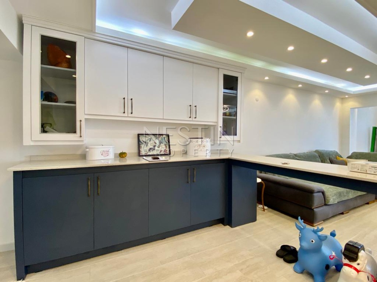 Вилла 3+1 в районе Демирташ в 600 м от Средиземного моря фото 2