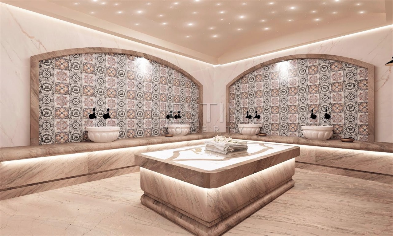 Новый жилой комплекс на стадии строительства в районе Каргыджак в 200 м от Средиземного моря фото 30