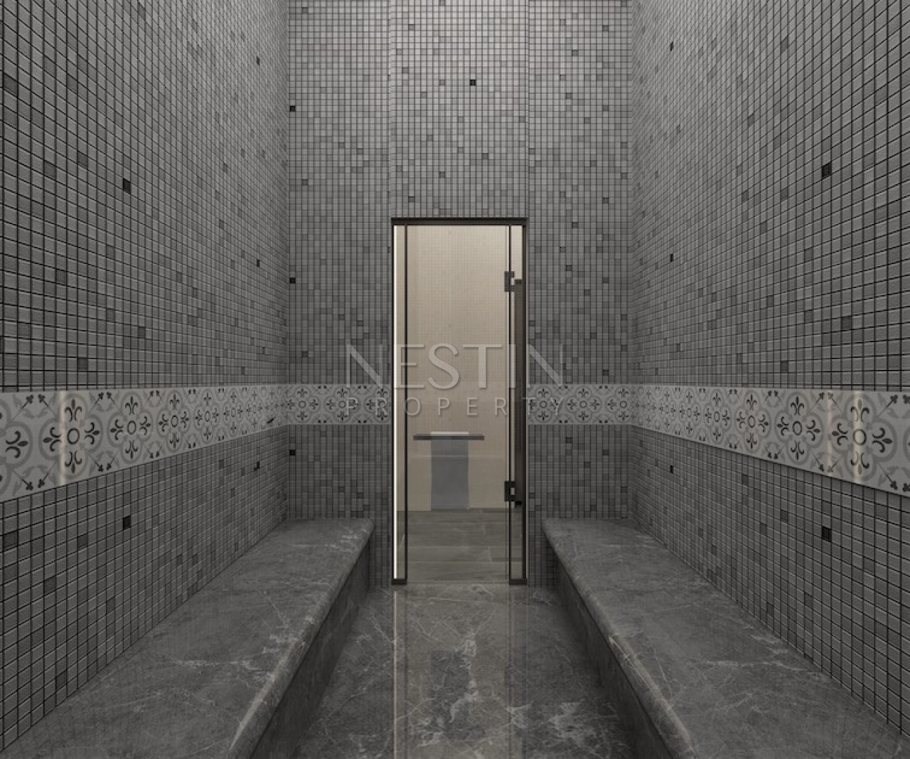 Новый жилой комплекс на стадии строительства в районе Каргыджак в 200 м от Средиземного моря фото 33