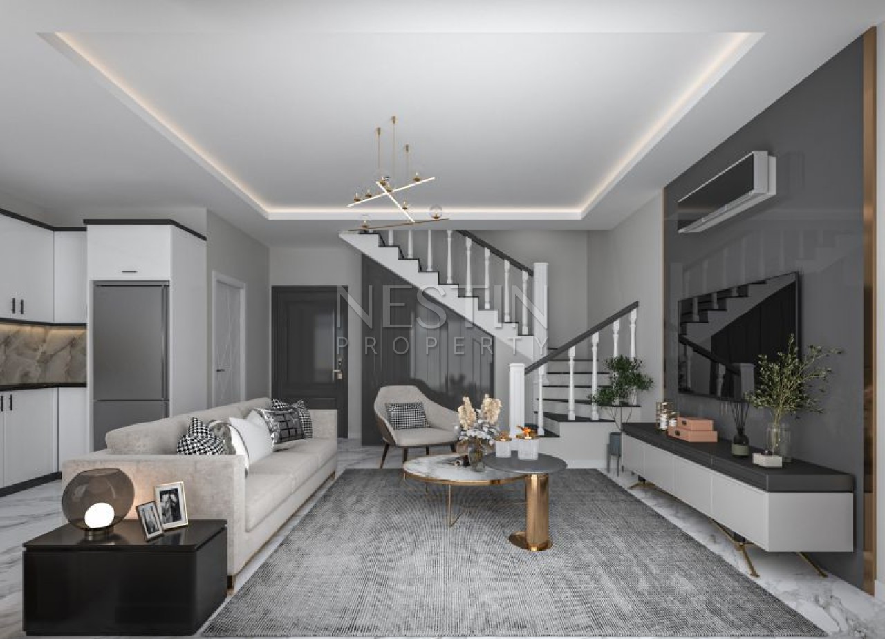 Новый строящийся комплекс в районе Кестель в 1000 метрах от моря. фото 7