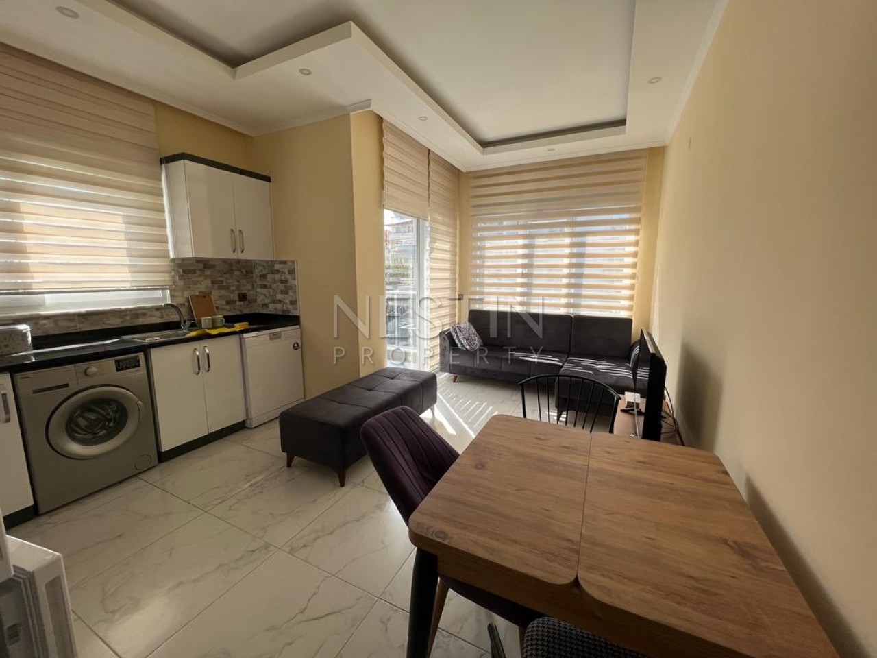 Квартира 1+1 в центре города Аланья в 800 м от Средиземного моря фото 3