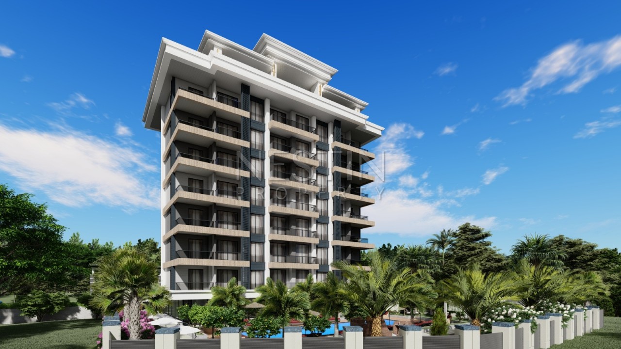 Новый жилой комплекс в районе Авсаллар в 700 м от Средиземного моря фото 2