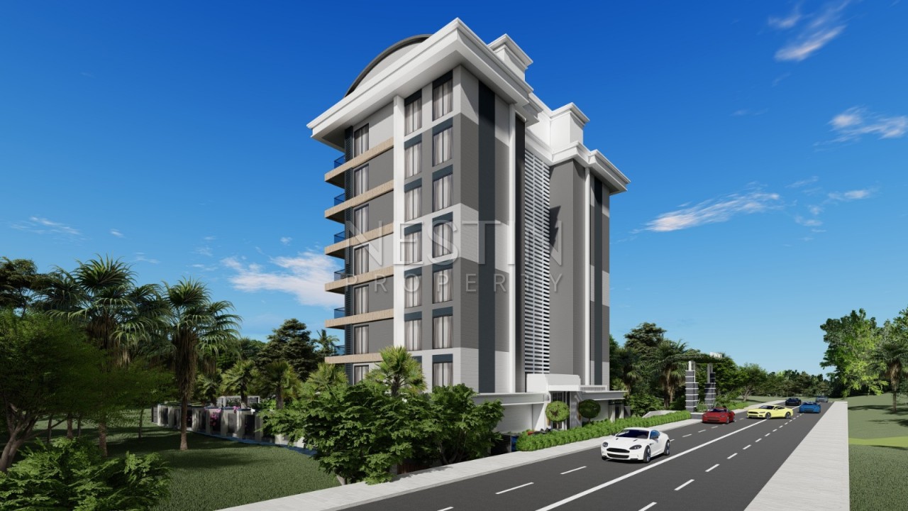 Новый жилой комплекс в районе Авсаллар в 700 м от Средиземного моря фото 3