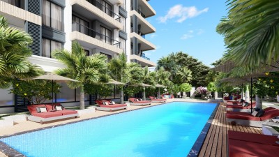Новый жилой комплекс в районе Авсаллар в 700 м от Средиземного моря фото 4
