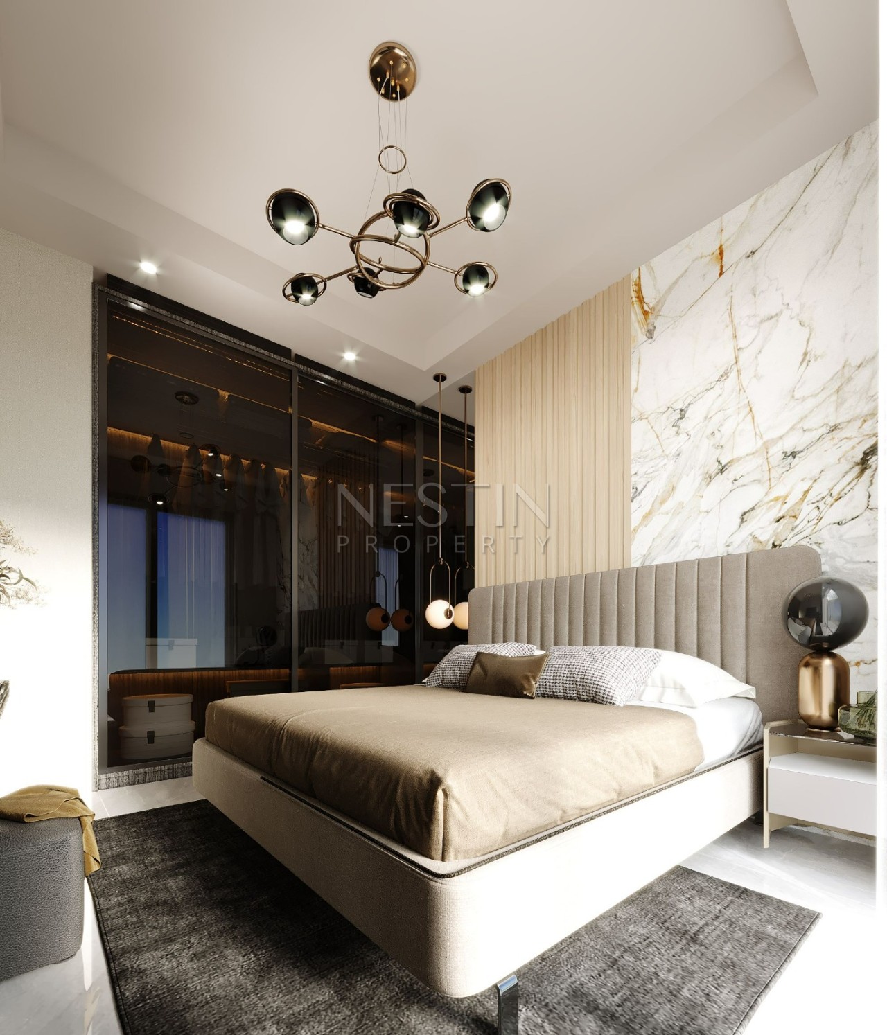 Новый жилой комплекс в районе Авсаллар в 700 м от Средиземного моря фото 16