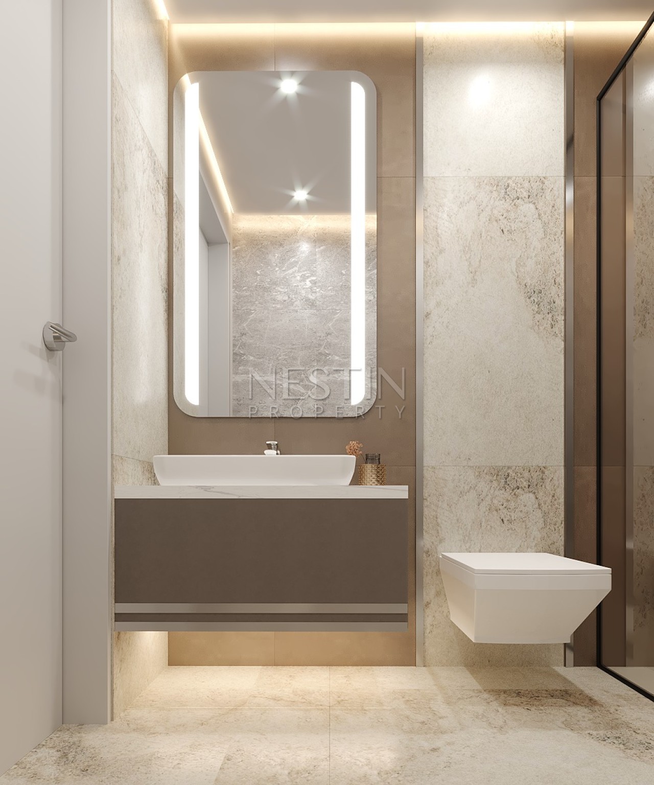 Новый жилой комплекс в районе Авсаллар в 700 м от Средиземного моря фото 18