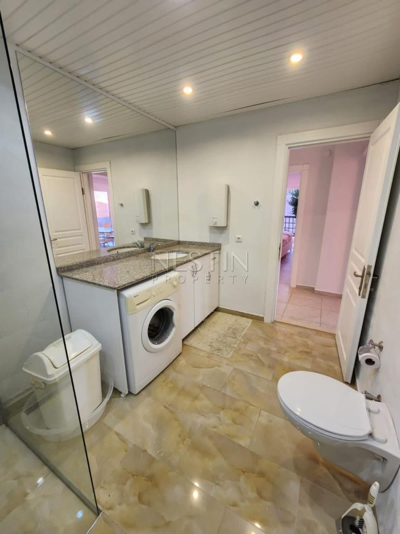 Дом 2+1 в центре города Аланья в районе Бекташ с видом на море и горы фото 16