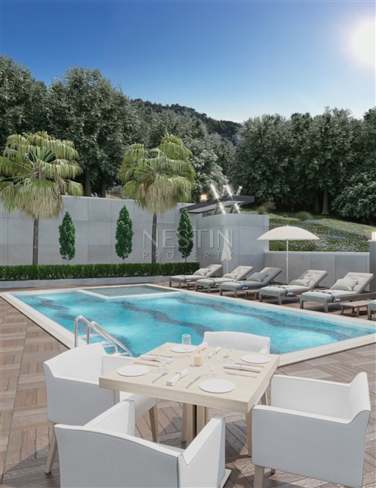 Квартира 1+1 в новом строящимся комплексе в районе Конаклы 850 метрах от моря фото 15