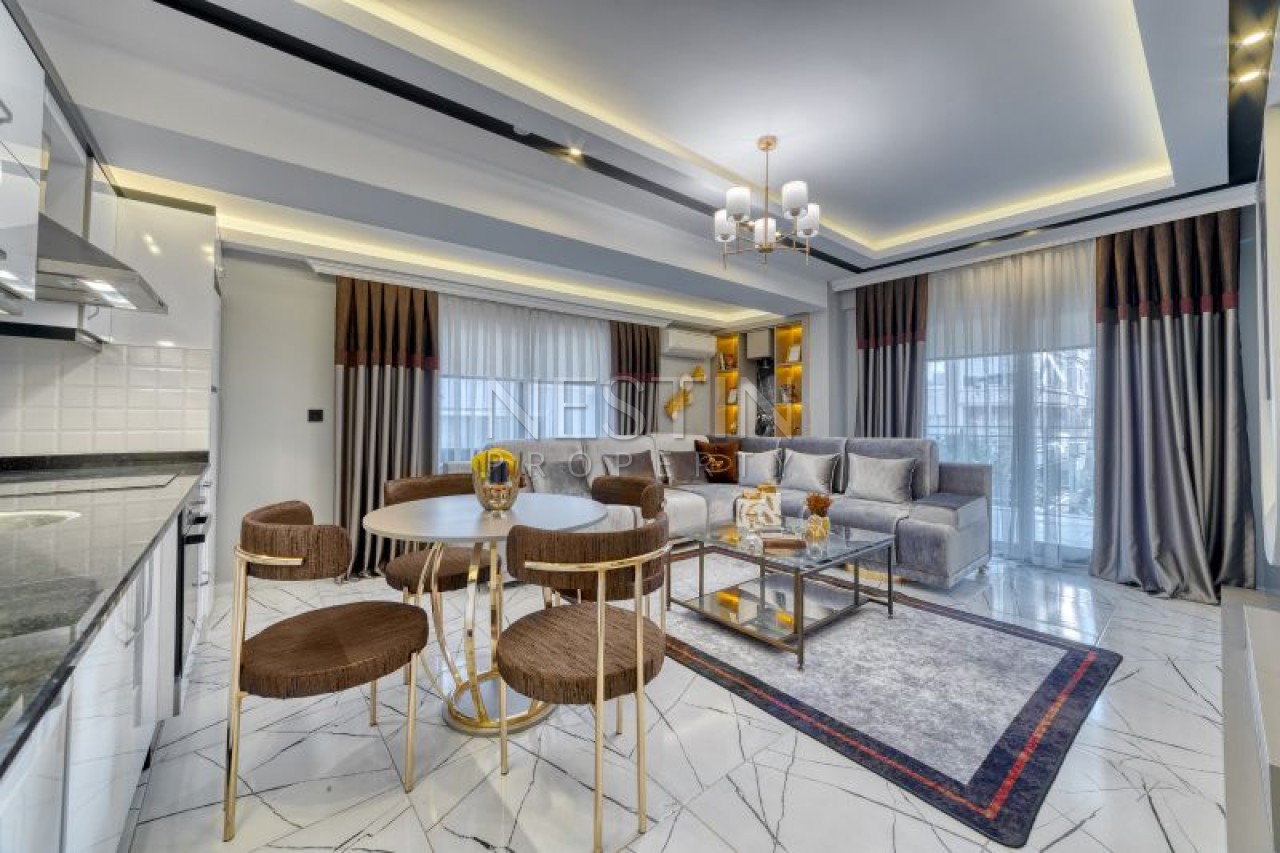 Квартира 2+1 в центре Алании в 100 метрах от Средиземного моря. фото 2