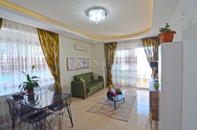 Уютная квартира 1+1 с мебелью в новом доме в Махмутларе фото 8