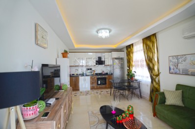 Уютная квартира 1+1 с мебелью в новом доме в Махмутларе фото 12