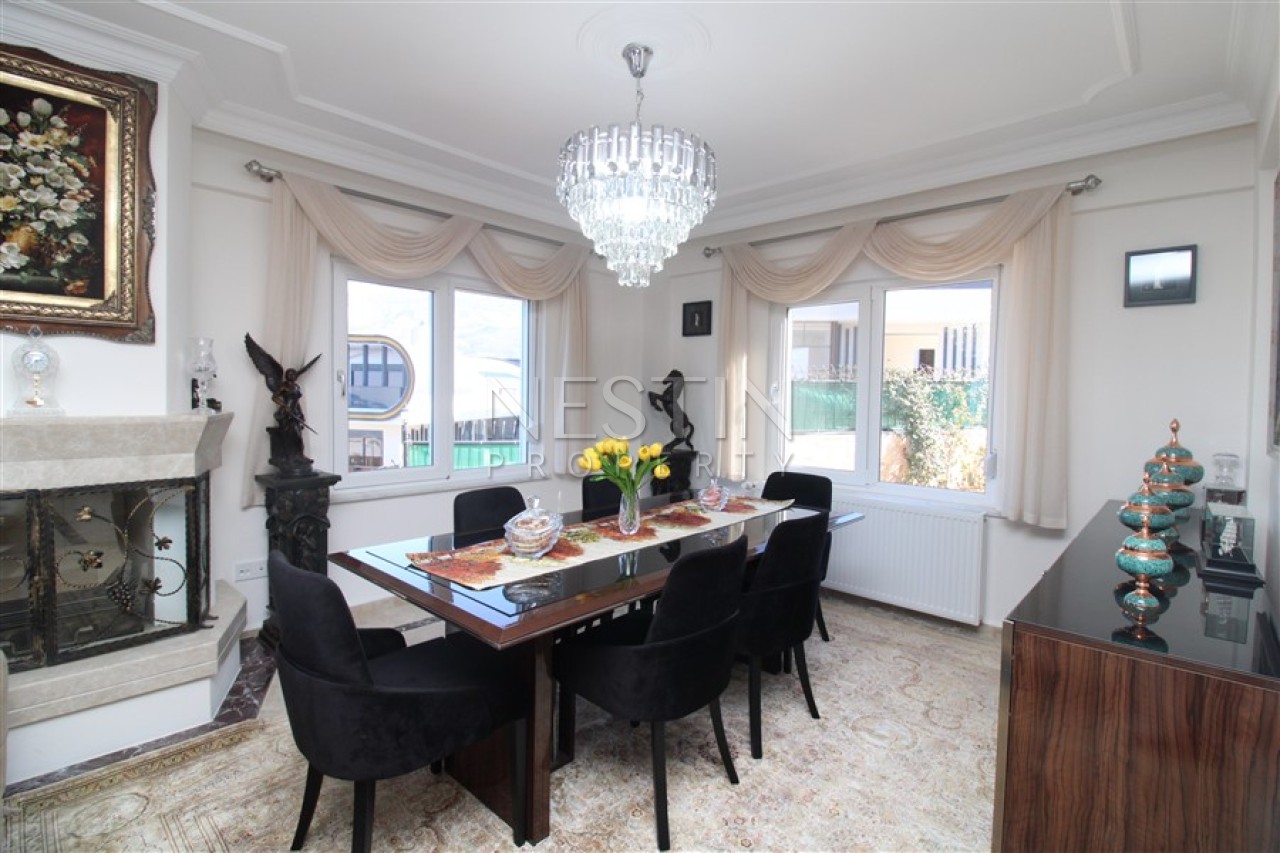 Вилла 6+2 в районе Каргыджак в 1000 м от Средиземного моря с видом на море фото 11