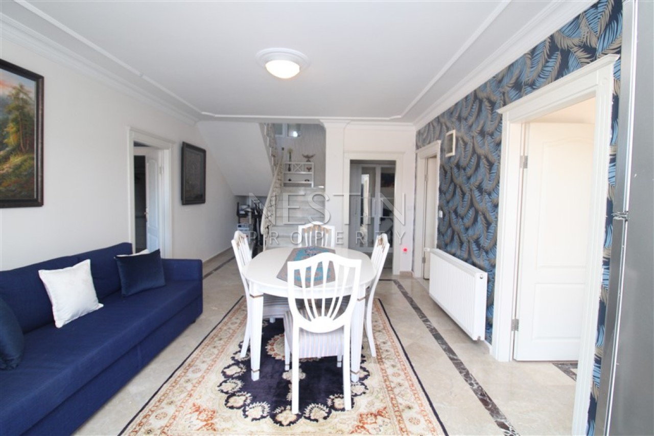 Вилла 6+2 в районе Каргыджак в 1000 м от Средиземного моря с видом на море фото 13