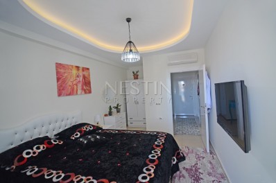 Уютная квартира 1+1 с мебелью в новом доме в Махмутларе фото 16