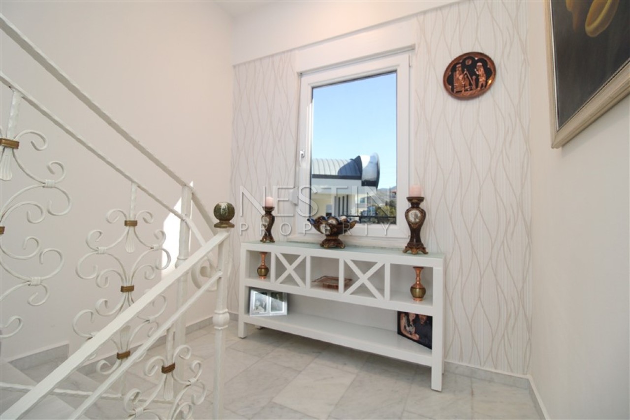 Вилла 6+2 в районе Каргыджак в 1000 м от Средиземного моря с видом на море фото 28