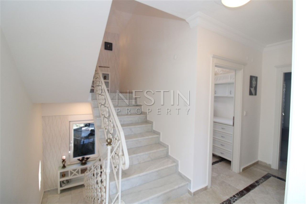 Вилла 6+2 в районе Каргыджак в 1000 м от Средиземного моря с видом на море фото 29