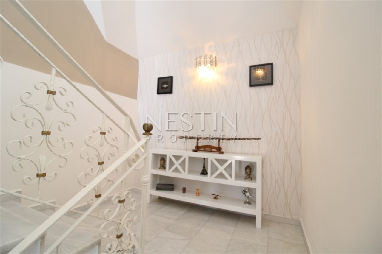 Вилла 6+2 в районе Каргыджак в 1000 м от Средиземного моря с видом на море фото 30