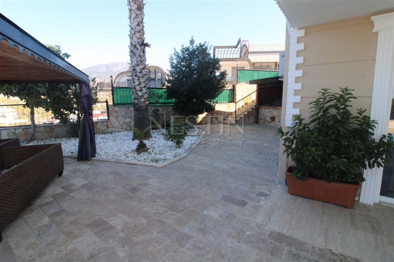 Вилла 6+2 в районе Каргыджак в 1000 м от Средиземного моря с видом на море фото 40