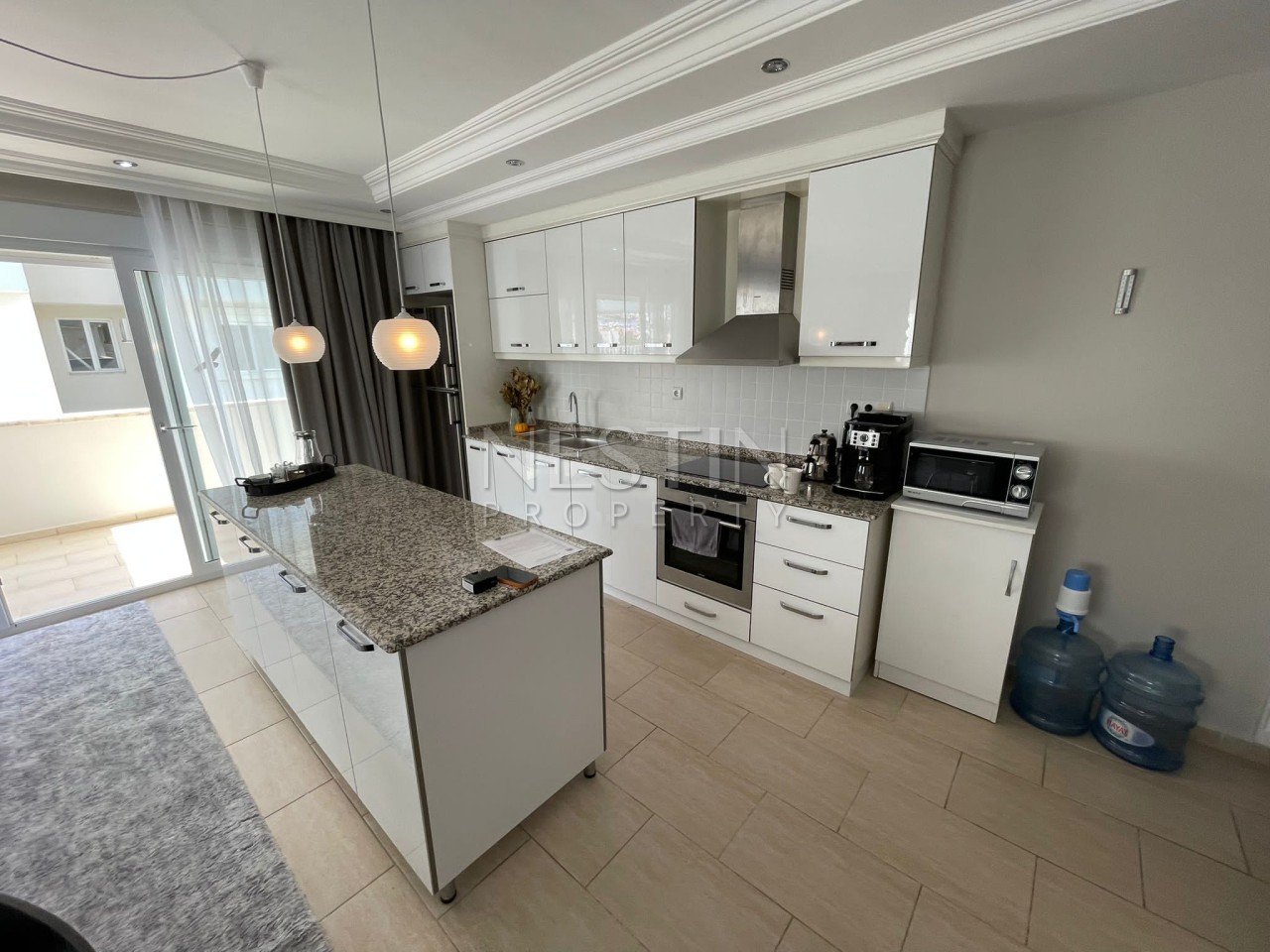 Квартира дуплекс 4+1 в районе Оба в 350 м от Средиземного моря фото 8