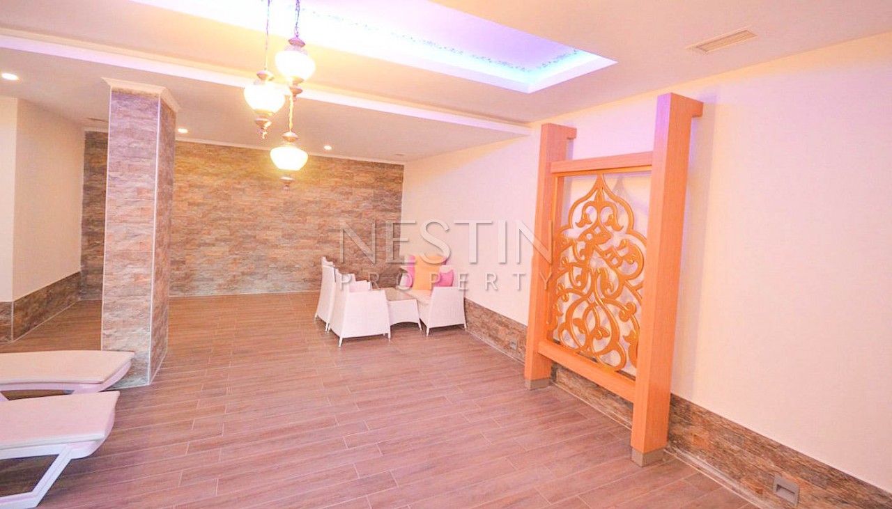 Квартира с мебелью 1+1 в элитном жилом комплексе в районе Оба фото 13