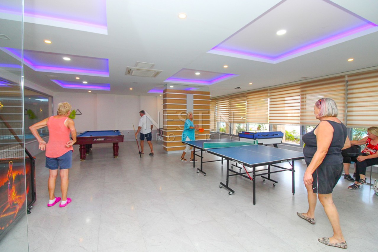 Квартира с мебелью 1+1 в элитном жилом комплексе в районе Оба фото 15