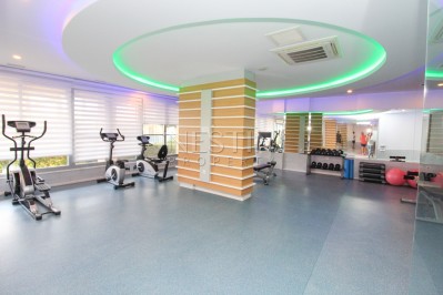 Квартира с мебелью 1+1 в элитном жилом комплексе в районе Оба фото 17