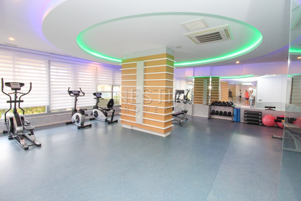 Квартира с мебелью 1+1 в элитном жилом комплексе в районе Оба фото 17