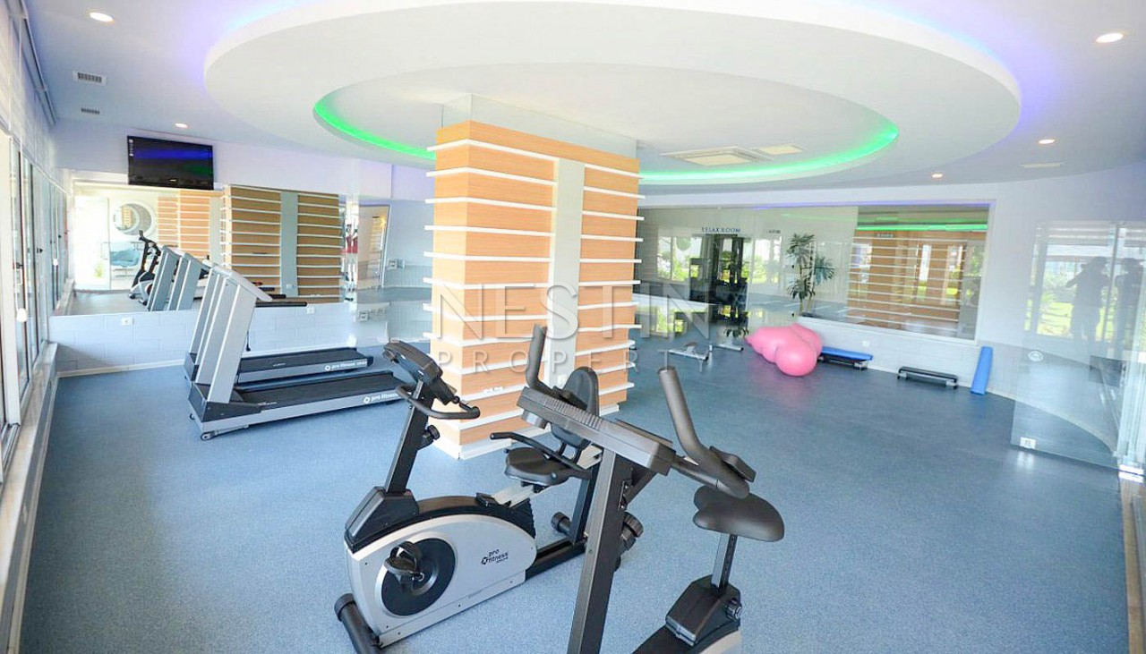 Квартира с мебелью 1+1 в элитном жилом комплексе в районе Оба фото 18