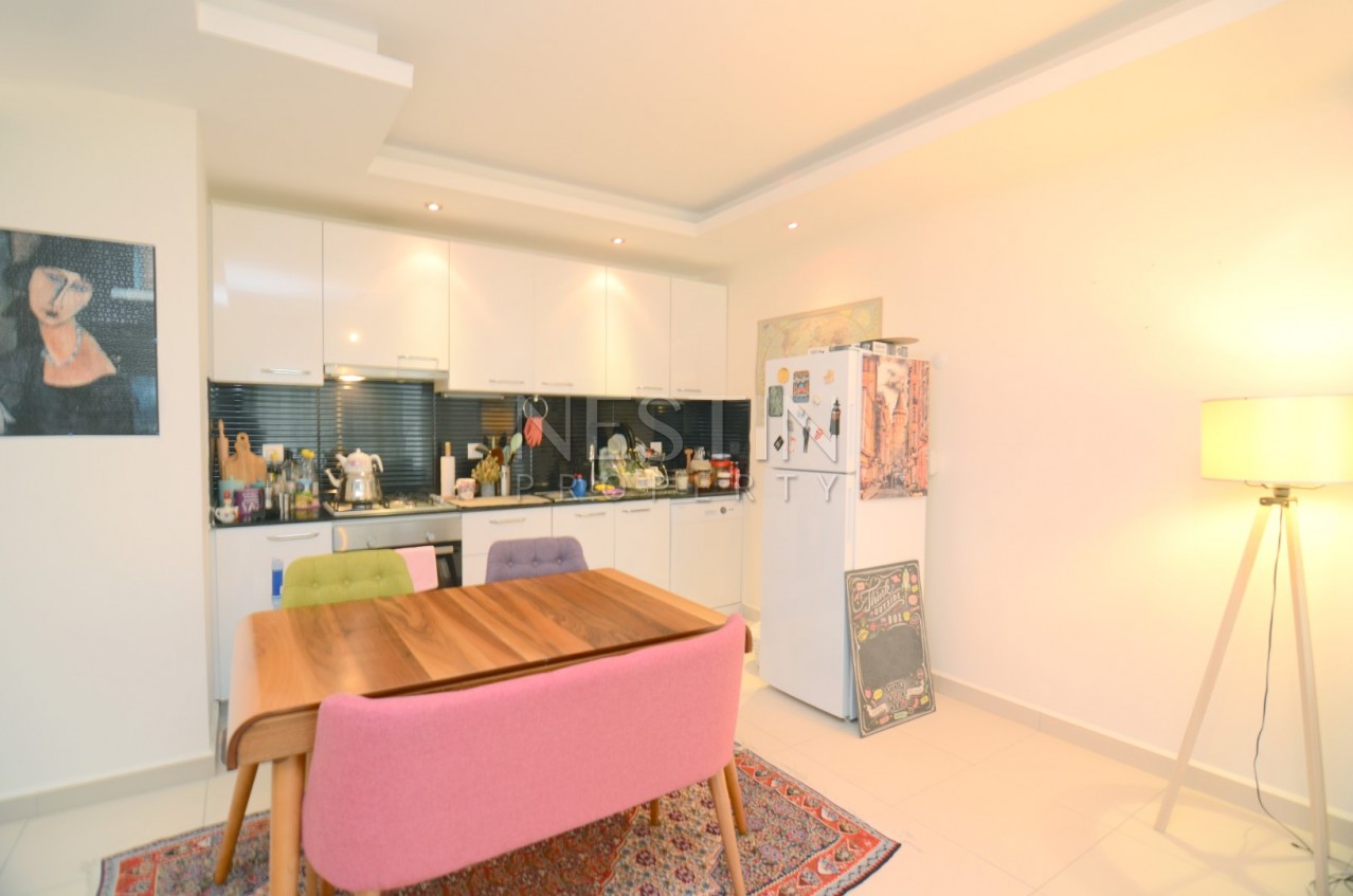 Квартира с мебелью 1+1 в элитном жилом комплексе в районе Оба фото 31