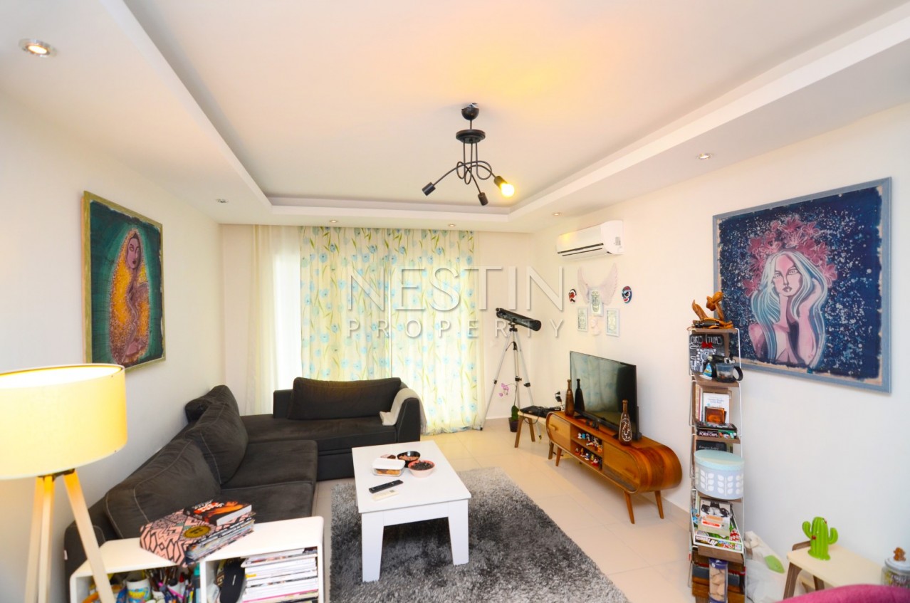 Квартира с мебелью 1+1 в элитном жилом комплексе в районе Оба фото 32