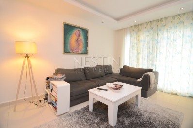 Квартира с мебелью 1+1 в элитном жилом комплексе в районе Оба фото 34